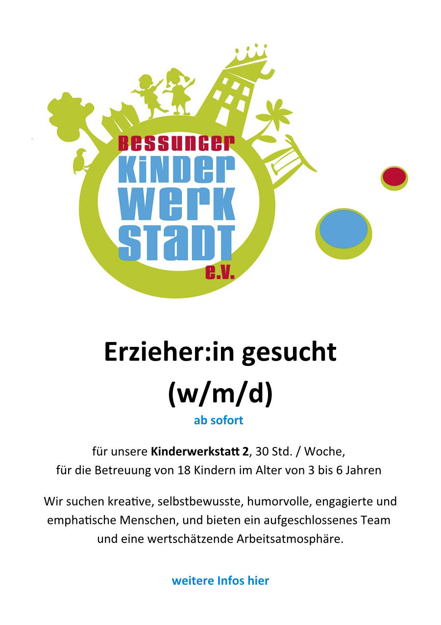 Plakat Stellenangebote